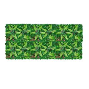 6 stuks wand, kunstheg, plantenwand, wanddecoratie, inkijkbescherming, voor tuin, achtertuin, buiten en binnen, bruiloftsdecoratie