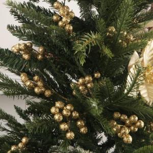 20 Pack 18cm Künstliche Rote Beeren für Weihnachtsbaum Deko Stechpalmenbeeren Zweige Dekorationen für Weihnachten Zuhause Holly Beeren für Handwerk Winter Urlaub Hochzeit Deko 