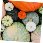 800 STK Kürbis Dekoration künstliche Kürbisskulptur Kleiner Schaumkürbis Zinn Halloween Pumpkin halloweenkürbis Herbstdeko simulierter Kürbis Party-Layout-Requisiten PU-Klebe