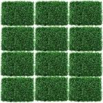 12 stuks kunsthaag hangplanten klimop wijnstok muur voor huis kamer tuin bruiloft slinger buiten decoratie - 40x60cm