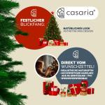 Kerstboom Kunstboom 180cm PVC Sneeuw-Effect Denneappels met standaard Groen-Wit
