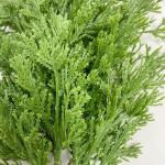 Künstlicher Pflanzenzweig, Weihnachtsstiel-Dekoration, praktische, praktische grüne Weihnachtsdekoration für den Schreibtisch zu Hause, Höhe 47cm