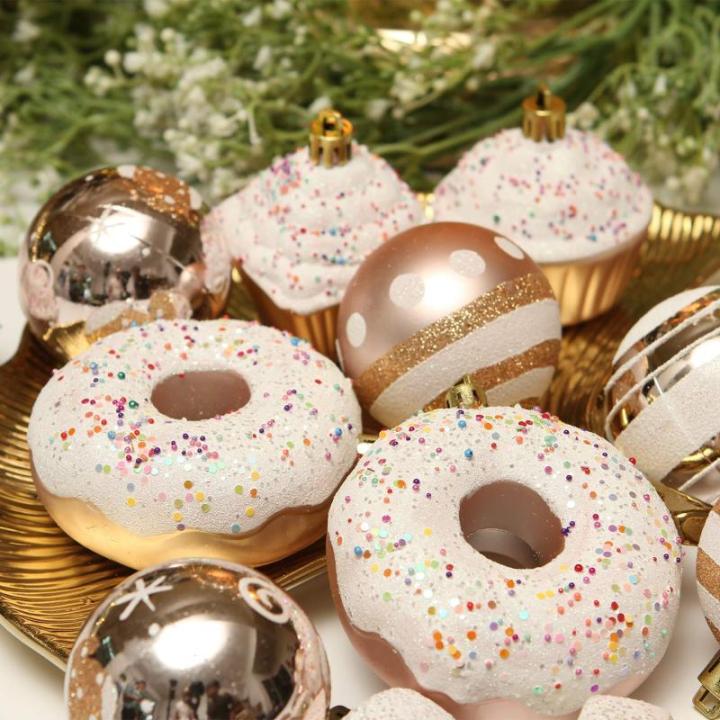 80-pack geassorteerde onbreekbare kerstbalversieringen set decoratieve Hangers met herbruikbaar handgeschenkpakket voor kerstboom