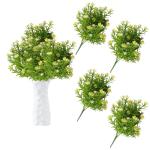 Künstlicher Blumenstrauss Kunstblumen Künstliche Blumen Deko Kunstblumenstrauß für Hausgarten Party Hotel Büro Hochzeit Deko Frühlingsdeko 0815