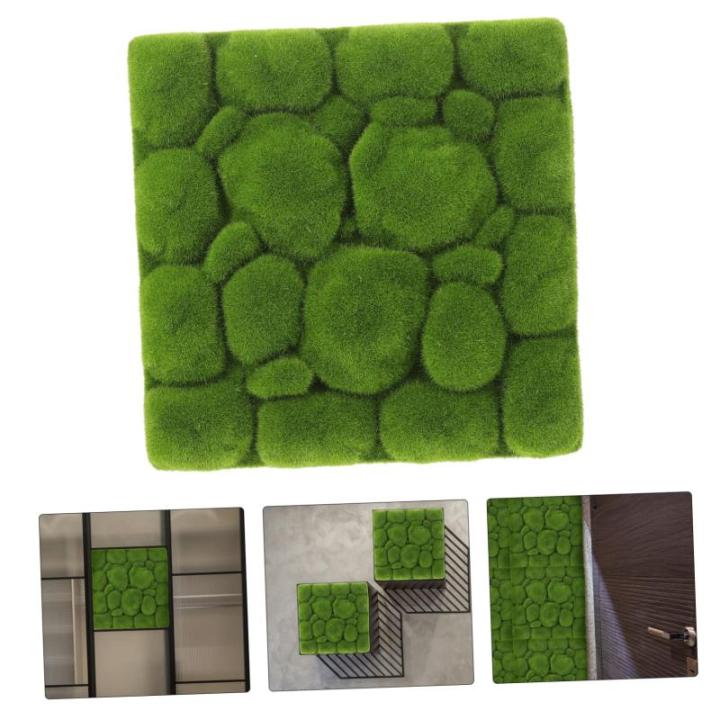 7 stuks gesimuleerd mosschuim, grasmos-tapijt, valse bruiloftsdecoraties, tapijten, kunstmos, wanddecoratie, kunstmoswand, ophanghaakje, heg