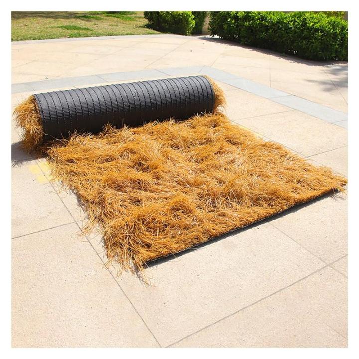 Synthetisches Strohdach, Künstliche Strohrolle, Synthetische Palmenstroh, Künstliche Palmenstrohrollen, Gefälschtes Strohdach, Künstliches Palmenblätter Für Garten Terrasse P