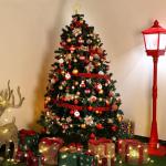 21 stuks kerstbloemen kerstboomversiering bloem kunstbloem glitter kerstboomversiering champagne Kerstmis