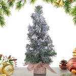 Weihnachtsbaum klein, Weihnachtsdorfbäume, Gefälschter Weihnachtsbaumschmuck, Niedliche Miniatur-Schneebaum-Weihnachtsdekoration, Heimdekoration, Tischdekoration für Wohnzimmer,