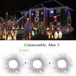 Kerstboomverlichting Meerkleurig, 20M 200 LED Lichtsnoer, Waterdicht Lichtketting, Kerstlichtsnoer, voor binnen en buiten, 8 verlichtingsmodi, Timerfuncties, Decoratie Kerstmis