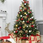 24 x sneeuwvlokken kerstdecoratie voor kerstboom glitter kerstboomversiering, goud