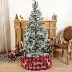 Weihnachtsbaum-Kragen, DIY Weihnachtsbaum-Ring, Bodendekoration, Basis, Ständer, Abdeckung, Kofferraum, Hemd, Heimdekorationen