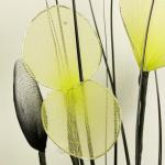 kunstbloemen in pot, decoratie, 32cm