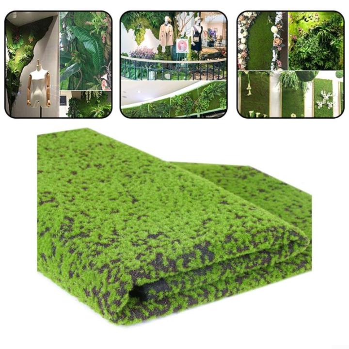 Künstliche Moosmatte, künstlicher Rasenteppich, künstlicher Moosrasen, realistischer Rasenteppich, Hochzeit, Weihnachten, Balkon, Garten, Rasenteppich, Moosmatte für Zuhause, T