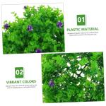 3St Dekorative Grasbälle für den Garten Eucalyptus Decoration Künstliche Pflanzenkugel Topiary-Kugeln hängen Simulation von Pflanzenkugeln Hausversorgung Partygeschenk Plastik