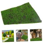 3st Künstliches Künstliches Moos Dekorativer Rasen Landschaftsdekor Landschaftsgestaltung Dekorative Requisite Gefälschte Grasmatte Glasflasche Chemische Faser Kunstrasen