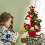 Kerstboom met verlichting 50 cm lichtketting kerstboom mini kerstboom kunstmatige kerstboom kerstdecoratie tafel kerstboom kerstcadeaus