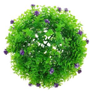 4 Stück Dekorative Grasbälle Für Den Garten Simulationspflanze Formschnittkugeln Künstlicher Buchsbaum Kunstrasenball Künstliche Formgehölze Pflanzen Grasball Kunstpflanze Pl