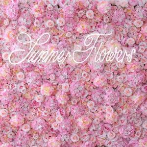 Pink Rose Künstliche Blumenwand, 3D-Wandblume Mit Stoffrücken, Seidenhortensie, Blumenwandpaneel, Verwendet Für Hochzeit, Gartenwand, Kirchenwand, Party(3x3m/10x10FT)