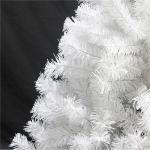 Leichter Tisch-Weihnachtsbaum mit Ständer for kleine Weihnachtsdekoration, PVC-Tannenbaum, Kleiner Weihnachtsbaum, mehrfarbiger künstlicher Weihnachtsbaum(White,60cm/2ft)