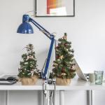 Kunstmatige Xmas Tree | Size 40 cm | Miniatuur kleine kegel | voor tabel Desk Office | Indoor Outdoor | DIY Decoratie Gift
