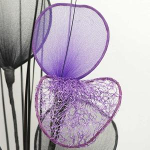 kunstbloemen in pot, decoratie, 32cm