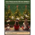 Kunstkerstboom van 40 cm in pot, kerstboom voor binnen en buiten, kunstboom voor kerstdecoratie, realistische look