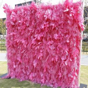 Blumen-Wandpaneel-Set, Künstlicher Wandblumen-Hintergrund, 3D-Seiden-Hortensien-Rosen-Blumenpaneel Für Fotohintergrund, Zuhause, Party, Hochzeit, Hintergrunddekoration(3M*3M)