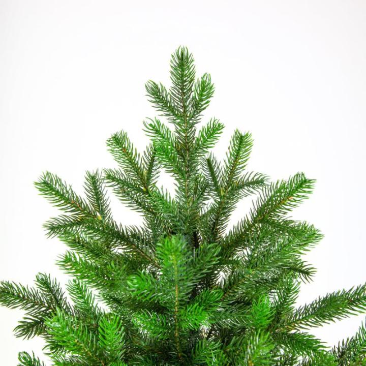 - Altair-125 cm, hoogwaardige kunstkerstboom, eenvoudig te monteren, prachtige boomtoppen van 100% PE, zeer natuurlijk uitziende boom