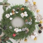 45 stuks kunstdennentakken, 30 cm, kunstdennentakken, kunstdecoratie, net als echte decoratie, kerst, strooidecoratie, dennengroen, voor adventskrans, winter, kerstkrans, decoratie