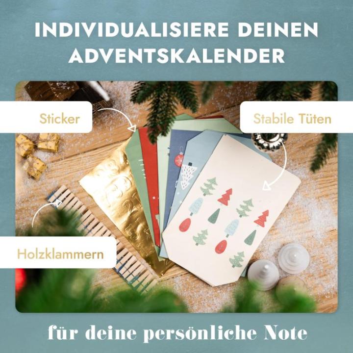 Adventskalender Pastel Mix