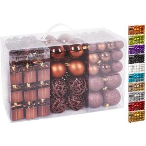 Set met boompiek, 101-delig, kerstboomversiering
