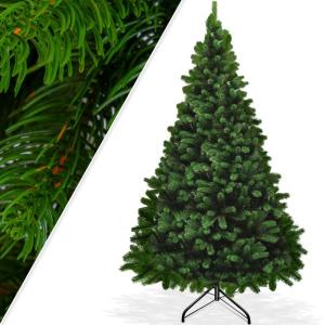 Kunstkerstboom PE 180 cm met 780 takpunten, dennenboom, kunstdennenboom, snelle montage, incl. kerstboomstandaard, kerstdecoratie – PE Groen, 1,8 m, dennenboom, Kerstmis