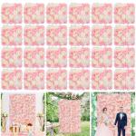 Rosenblumen-Wandhintergrund, künstliche Rose, Wandhintergründe, Babyparty, Hochzeit, Heimwerker, Veranstaltungsdekoration
