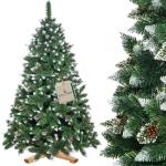 Künstlicher Weihnachtsbaum 240 cm Diamantkiefer mit Kunstschne Weihnachtsbaum Künstlich
