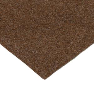 Pemba Grastapijt kunstgras, bruin, hoogte: 6 mm, kunstgrastapijt met noppen, weerbestendig, sneldrogend, outdoor, balkon, terras en tuin, 100 x 230 cm