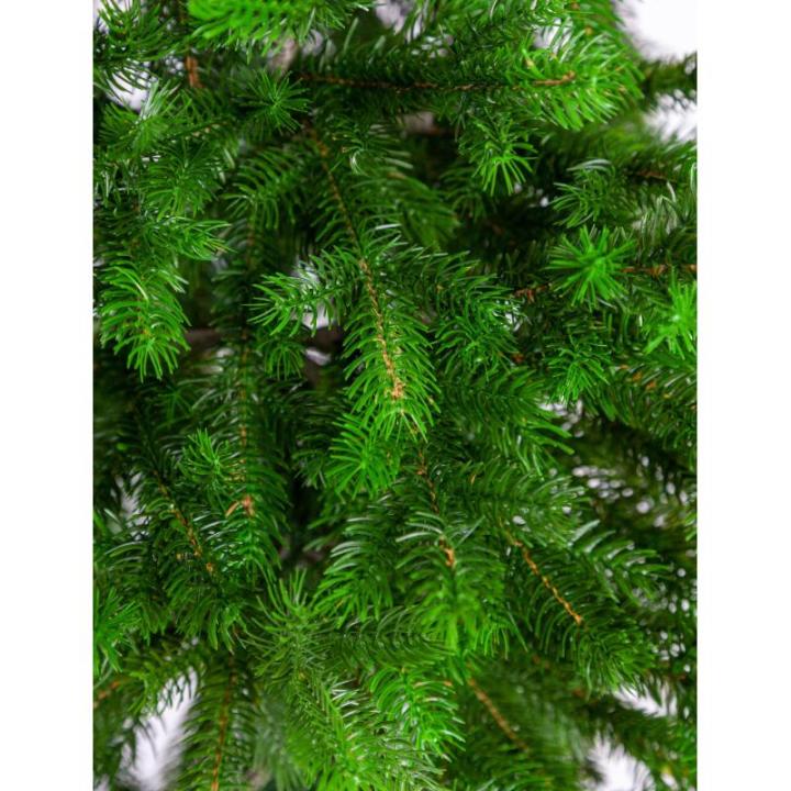 Altair Kunstkerstboom, 215 cm, klassiek groen, 1216 takken, 100% PE-punten, inclusief metalen standaard