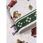 Design tapijt Nostalgic - Toy's Delight - kerstboomdeken, kerstboom voor woonkamer, slaapkamer, eetkamer, hal - groen meerkleurig, 160 x 230 cm