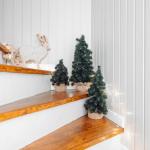 Kunstmatige Xmas Tree | Size 30 cm | Miniatuur kleine kegel | voor tabel Desk Office | Indoor Outdoor | DIY Decoratie Gift