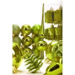 Set met boompiek, 101-delig, kerstboomversiering
