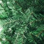 Kunstkerstboom, 150 cm (diameter ca. 75 cm), 420 takken, vlamvertragend, pvc-dennenboom, kerstboom met snel opbouwsysteem, inclusief kerstboomstandaard, eenvoudige montage, groen