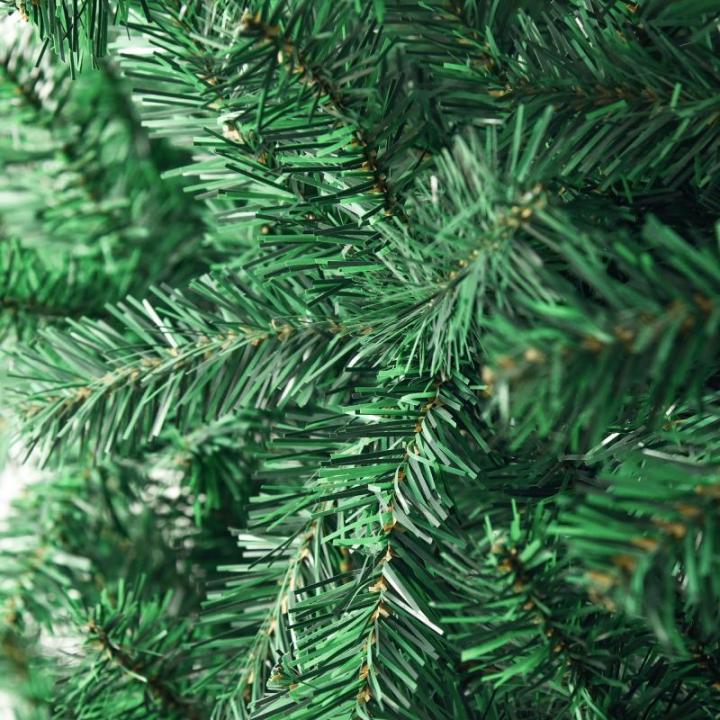 Kunstkerstboom, 150 cm (diameter ca. 75 cm), 420 takken, vlamvertragend, pvc-dennenboom, kerstboom met snel opbouwsysteem, inclusief kerstboomstandaard, eenvoudige montage, groen