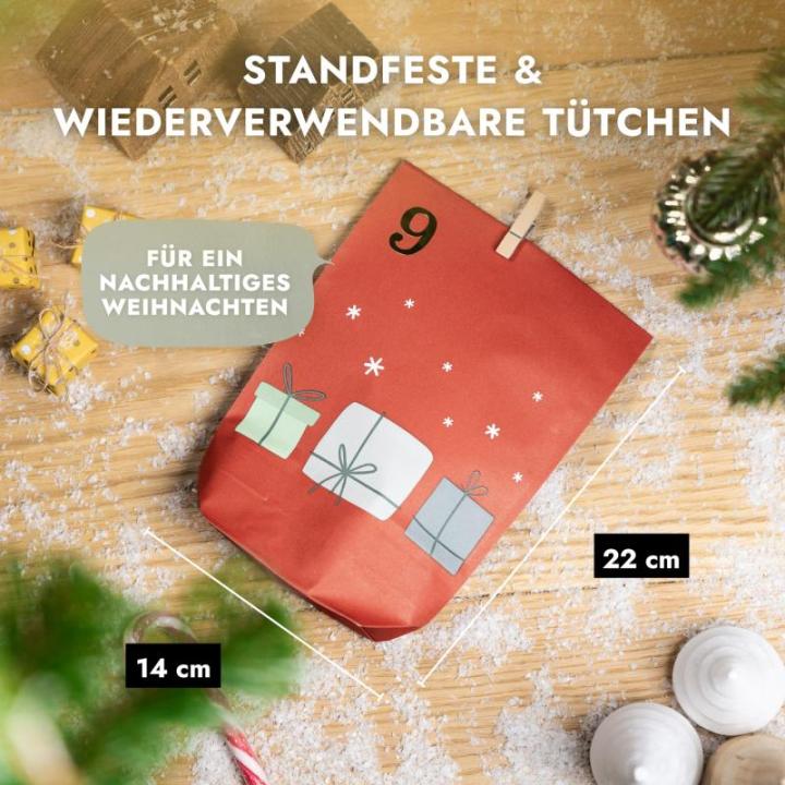 Adventskalender Pastel Mix