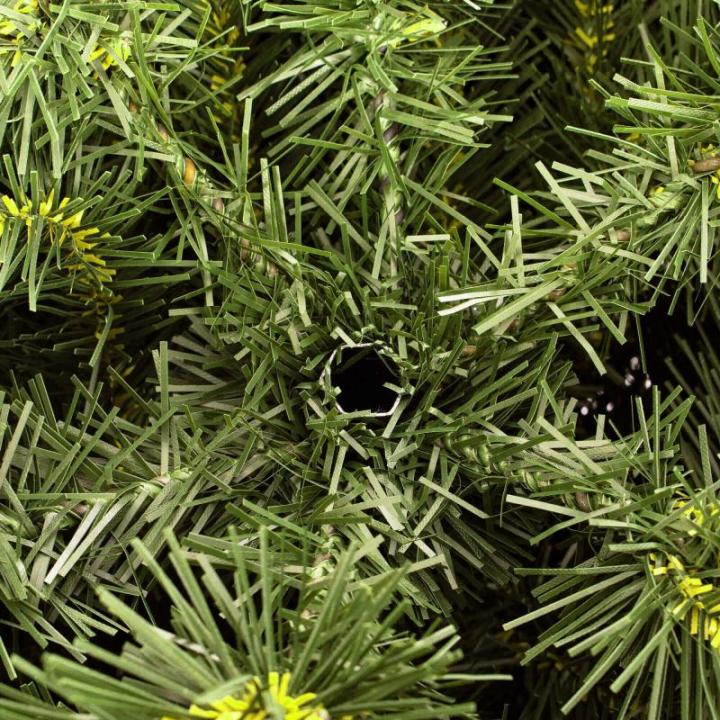 Künstlicher Weihnachtsbaum mit Christbaumständer 220 cm Naturgetreu Dichte Zweige PVC Skandinavische Fichte In EU Hergestellt