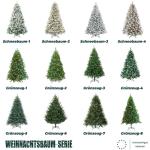 Künstlicher Weihnachtsbaum Christbaum, Tannenbaum mit Metallstand, automatisch, Premium PE, 180cm mit 960 Spitzen, Weihnachtsdeko Geschenk für Frau, Kinder, Familie