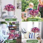 9 bundels zoals echt balkon, , weerbestendig, kunstplanten, buiten, uv-bestendig, balkonbloemen voor balkon, decoratie, tuin, outdoor