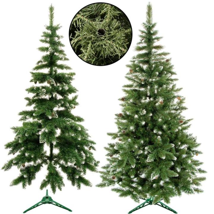 Kunstkerstboom, 250 cm, diamantgrenen met kunstschaar, kunstkerstboom