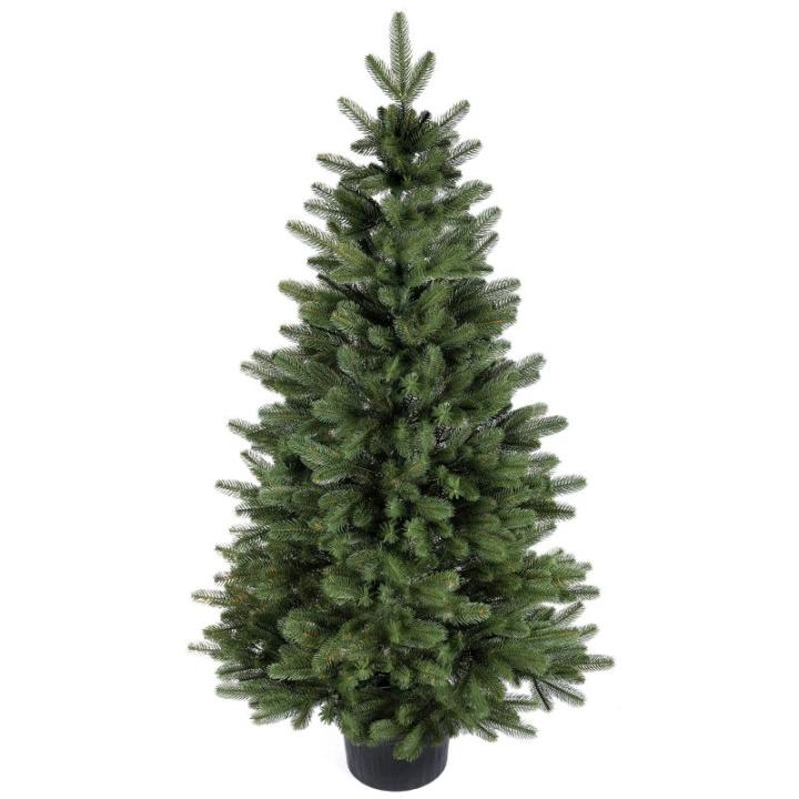 Künstlicher Weihnachtsbaum Skandinavische Fichte im Topf (80cm)