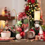 100st 3-15cm rood groen wit, set hangende kerstboomversieringen mat glanzend pailletten, handgeschilderde bal met ster voor plastic kerstboom