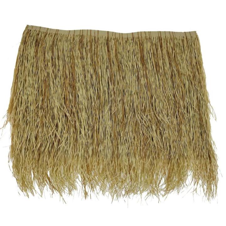 Simulations-Strohziegel-Dach Mexikanischer Künstlicher Plam-Stroh-Stroh-Fliesen-Heißer Schmelzkunststoff,Für Tiki-Bar-Garten-Patio-Deck-Pavillons-Wand-Haus (Größe: 6Pcs,Farbe: