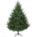 Künstlicher Weihnachtsbaum Christbaum, Tannenbaum mit Metallstand, automatisch, Premium PE, 210cm mit 960 Spitzen, Weihnachtsdeko Geschenk für Frau, Kinder, Familie